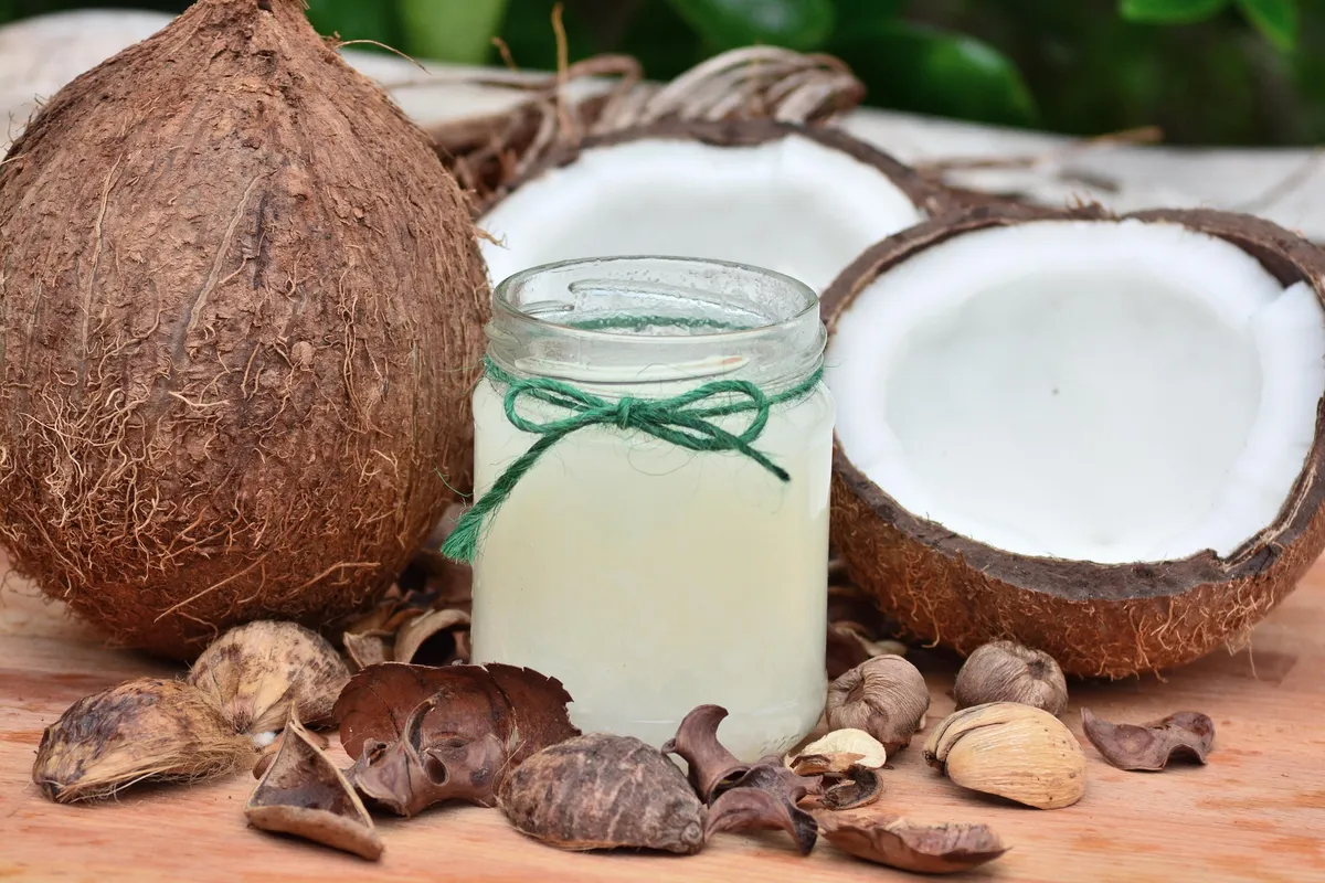 Aceite de coco virgen, producto de herboristería artesanal de DORILA